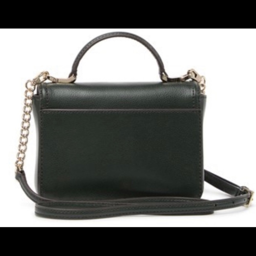 🌸 Kate Spade Maisie Leather Crossbody Handle Purse Black - Picture 5 of 5